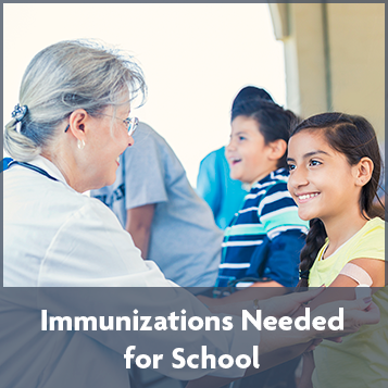 Immunizations Needed for School
