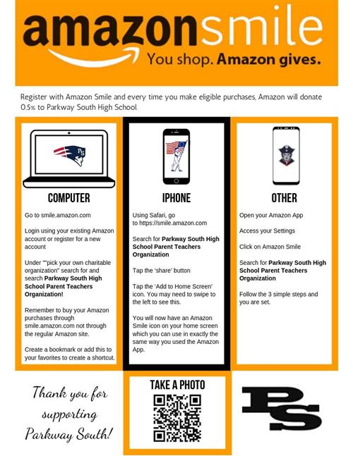 PSouth Amazon Smile 